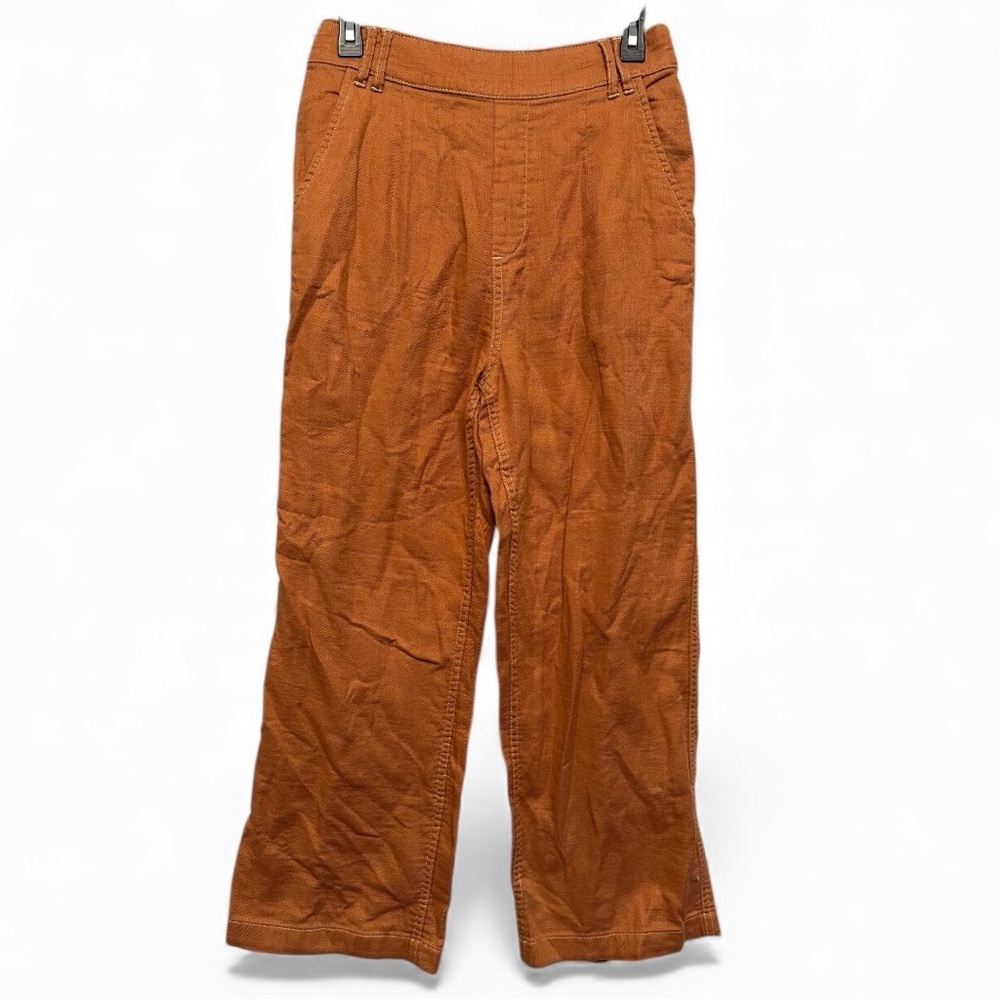 The Drop Viktoria Dahlberg Women's Stylish Dark Orange Trousers Small
